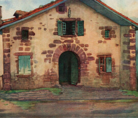 A Basque Farmstead A Basque Farmstead