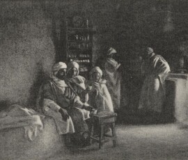 An arab cafe - The International Studio - Novembre 1904 An arab cafe - The International Studio - Novembre 1904