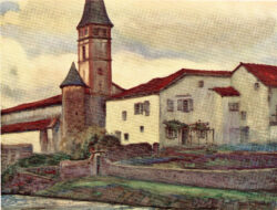 Church at St Etienne de Baigorry