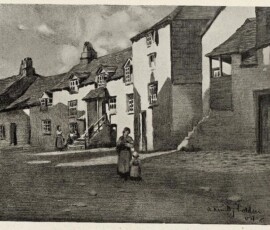 Lansallos Street, Polperro - The International Studio - June 1905 Lansallos Street, Polperro - The International Studio - June 1905