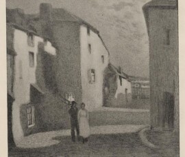 Moonlight Lansallos Street Polpero The International Studio Novembre 1907 Moonlight Lansallos Street Polpero The International Studio Novembre 1907